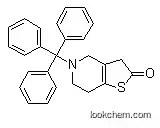 Molecular Structure of 178688-29-4 (4,5,6,7-Tetrahydro-5-(triphenylmethyl)-thieno[3,2-c]pyridin-2(3H)-one)